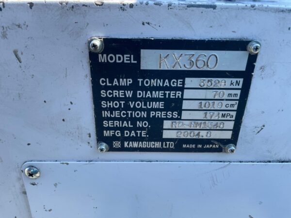 KAWAGUCHI KX 360 TON - Image 4